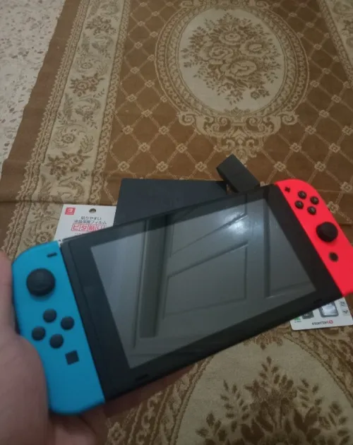 Nintendo switch cartona tout accessoires flache puce +40 jeux