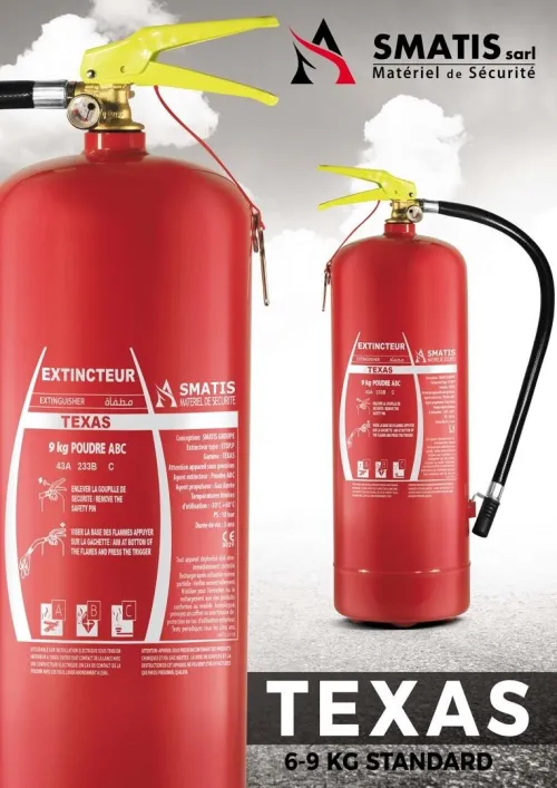 Extincteur de flamme 9 kg