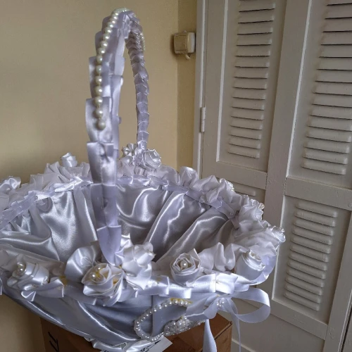 Panier de mariée en osier