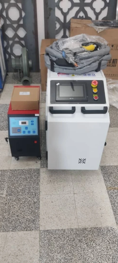 MACHINE DE SOUDAGE FIBRE LASER 3 en 1