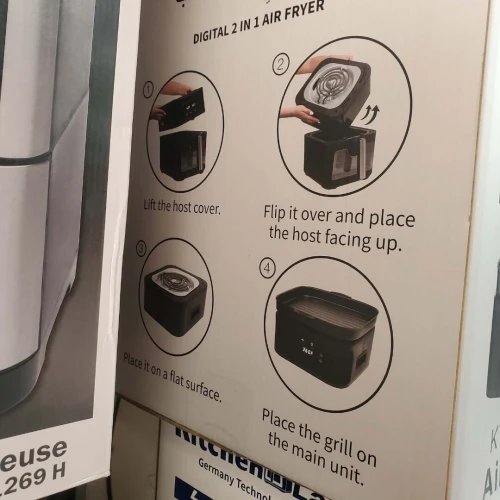 Airfryer kitchen_lab1650w AF_003