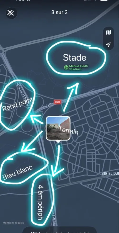 Vente Terrain Oran Bir el djir