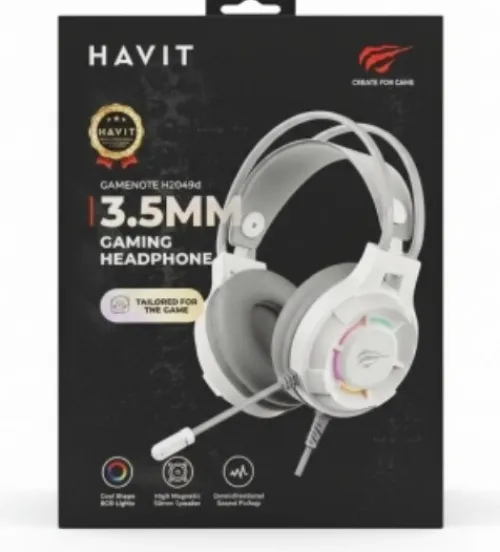 Casque Gaming HAVIT 3.5mm avec Micro Haute Qualité