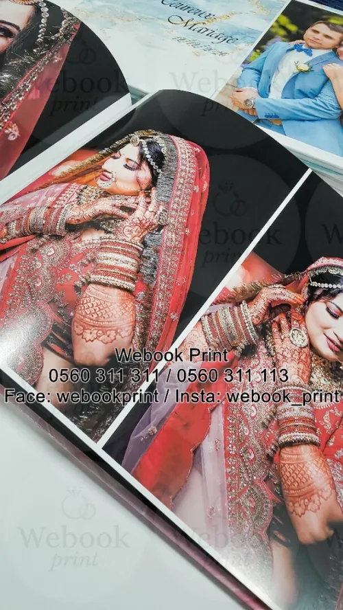 Conception et Impression Photobook Mariage & Fiançailles