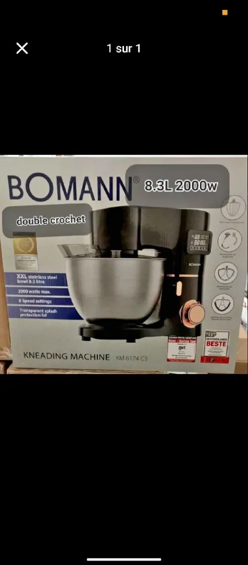PÉTRIN BOMANN 8.3L 200W