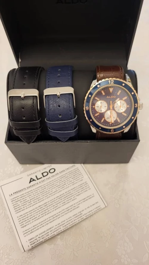 Vente montre jamais portée ALDO 3 Bracelets 
