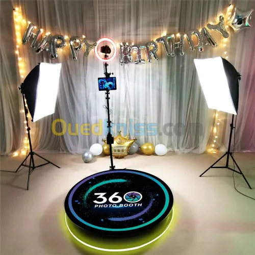 Location photobooth 360  videobooth