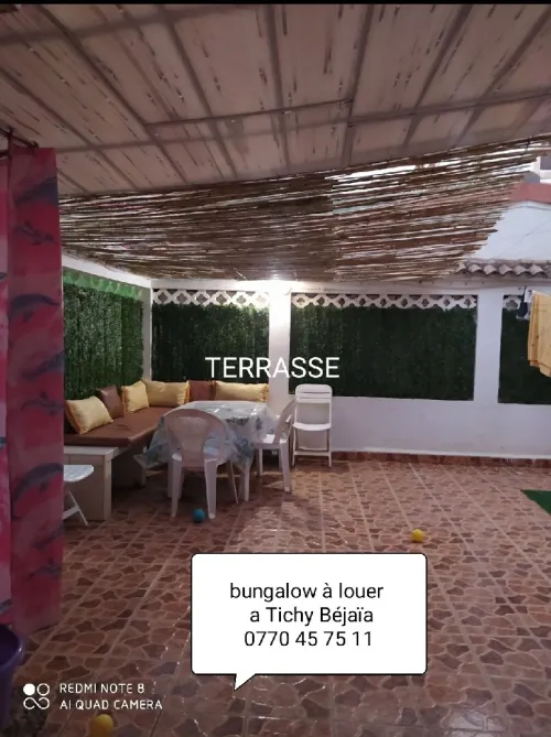 Location vacances Bungalow F3 Béjaïa Tichy