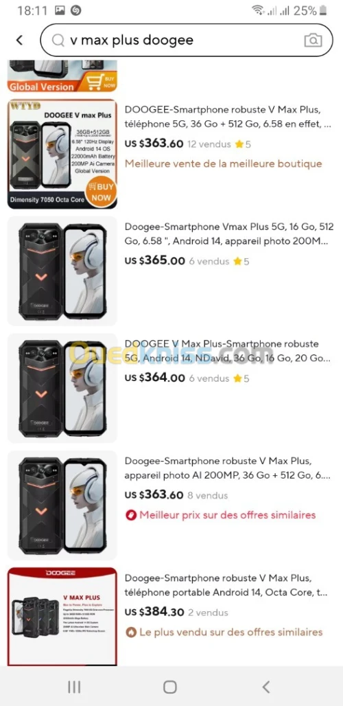 Doogee V max plus