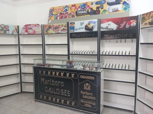 ls étagère présentoir tabac + comptoir