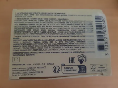 Coloration bio PHYTO châtain clair 5.3