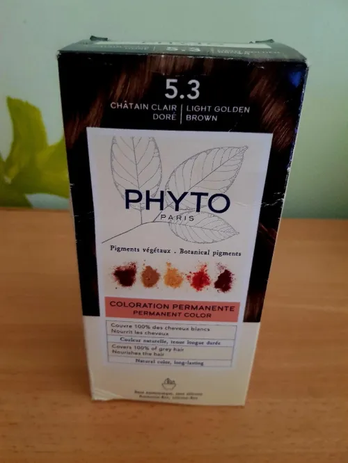 Coloration bio PHYTO châtain clair 5.3