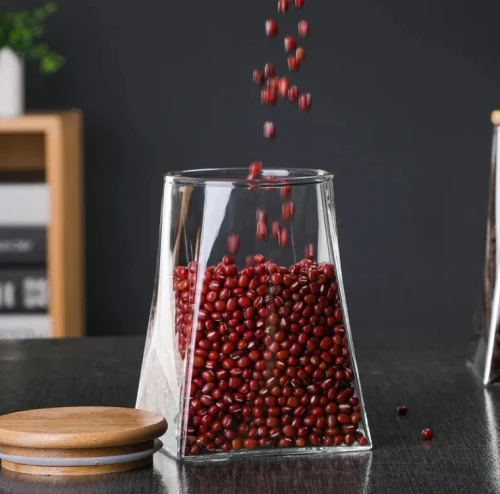 Bocaux en verre de qualité Pour miel, épices ou cadeaux
