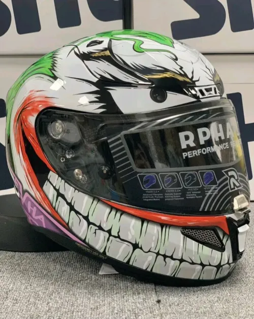 Shoie hjc rpha 11 joker dc comics helmet 