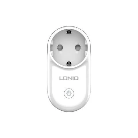 Ldnio prise smart wifi controle lampe led 
