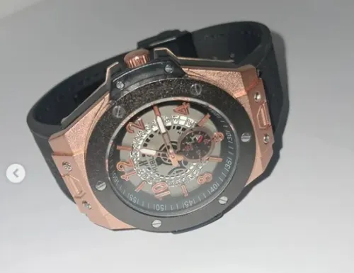 ساعة رجالية ستانلس ستيل تصميم Rolex