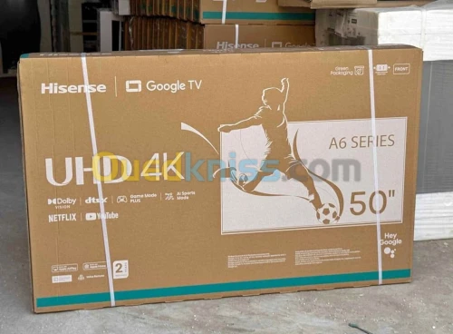 TV hisense Google TV متوفر 