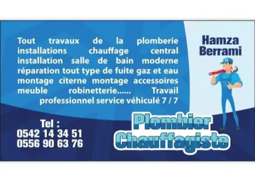 Plombier chauffagiste qualifié