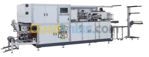 Machine de fabrication des boites alimentaires en plastique PET   آلة صنع علب الطعام البلاستيكية 