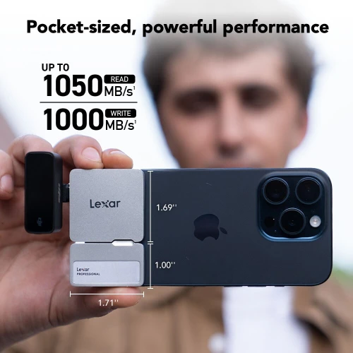 SSD LEXAR PROFESSIONAL GO SL400 2TB