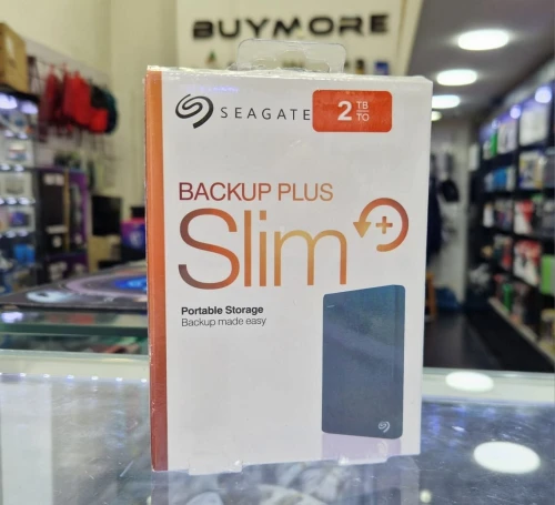 DISQUE DUR EXTERNE SEAGATE 2TB BACKUP PLUS SLIM