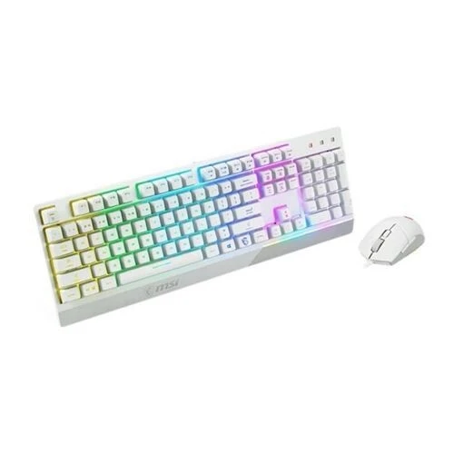 COMBO KEYBOARD+MOUSE MSI VIGIR GK30 WHITE