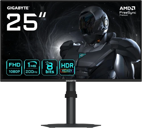 ECRAN GIGABYTE 24.5'' G25F2 1MS 200HZ IPS ADJUSTABLE