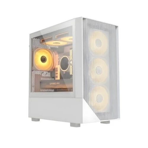 BOITIER GAMING ARES C202 WHITE 4FAN +ALIMENTATION ARES 650W STD ARGB