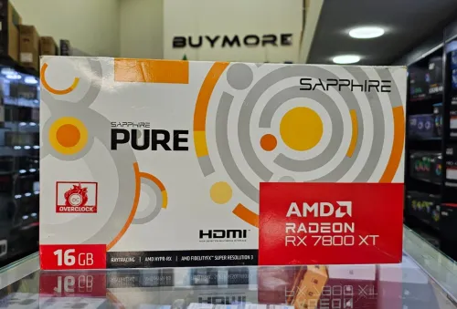 CARTE GRAPHIQUE Sapphire Pure AMD Radeon RX 7800 XT Gaming OC 16 GB