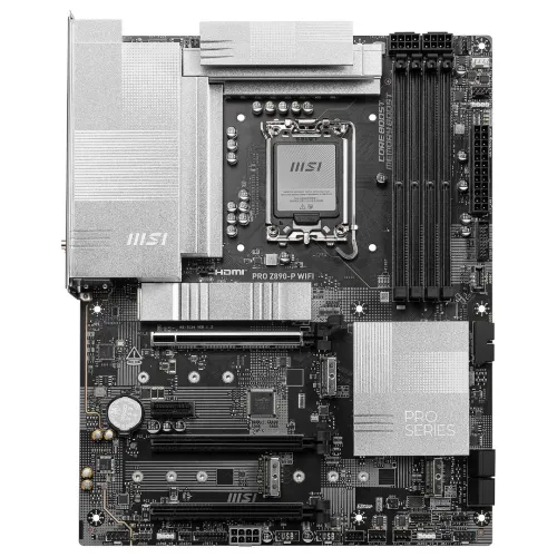 CARTE MERE MSI PRO Z890-P WIFI PCI-Express 5.0 16x - LAN 5 GbE - Wi-Fi 7/Bluetooth 5.4