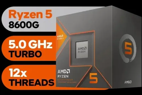 PROCESSEUR AMD Ryzen 5 8600G  (4.3 GHz / 5.0 GHz)