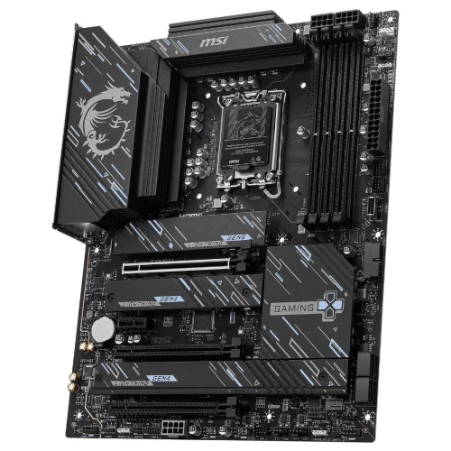 CARTE MERE MSI Z890 GAMING PLUS WIFI PCI-Express 5.0 16x - LAN 5 GbE - Wi-Fi 7/Bluetooth 5.4