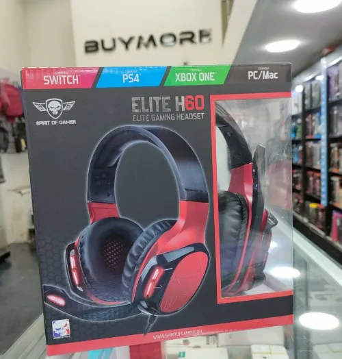 CASQUE SPIRIT OF GAMER ELITE-H60 RED
