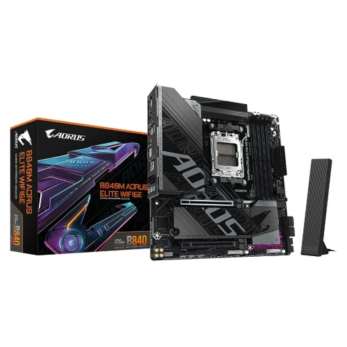 CARTE MERE GIGABYTE B840M AORUS ELITE WIFI6E