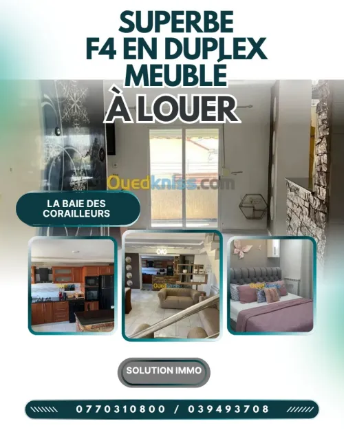 Location Appartement Duplex F4 Annaba Annaba