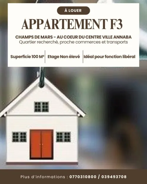 Location Appartement F3 Annaba Annaba