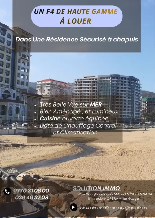 Location Appartement F4 Annaba Annaba