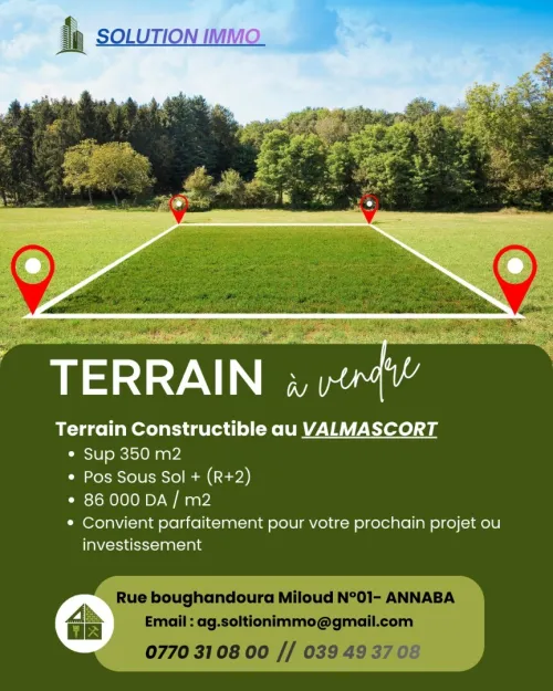 Vente Terrain Annaba Annaba