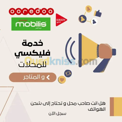 فلكسي و خدمات انترنت