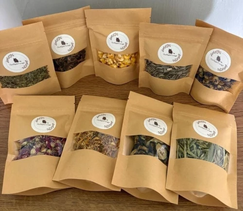 Sac DOYPACK kraft pour herbes et épices