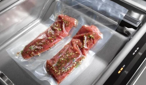 Sac sous vide alimentaire