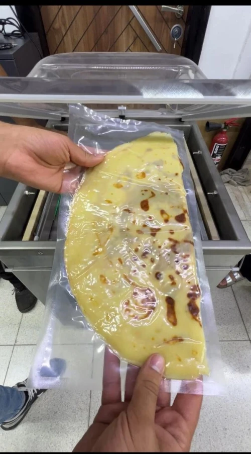 Sac sous vide lisse transparent
