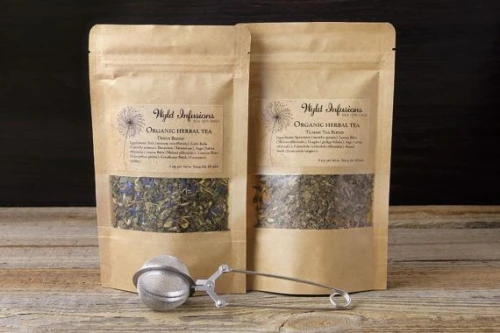 Sac DOYPACK kraft pour herbes et épices