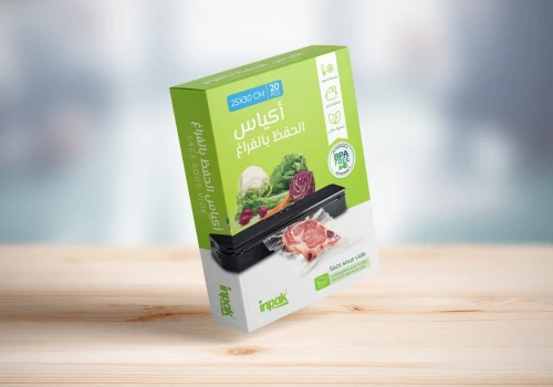 Sachet pochette sous vide gaufré pour machine emballage sous vide alimentaire domestique