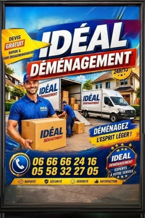 SERVICE DE DEMENAGEMENT (7/7j)