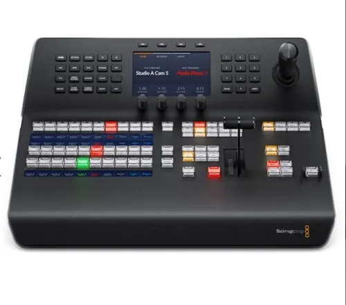 panneau de commande Blackmagic Atem Advanced Panel 10