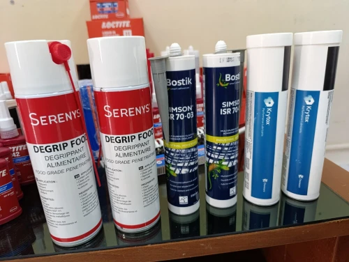 LOCTITE, TEROSON, TECHNOMELT, KRYTOX, SERENYS, MOLYKOTE, BOSTIK, DOWSIL, ARALDIT