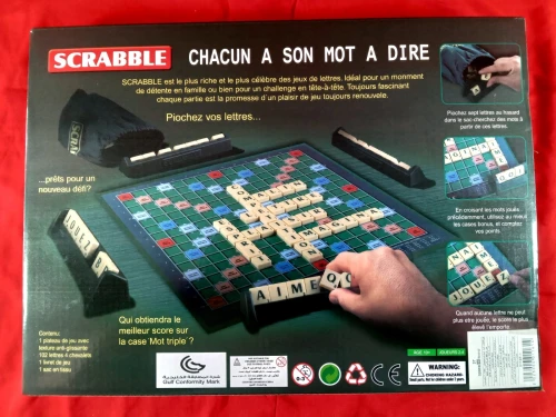 jeux Scrabble grand modèle
