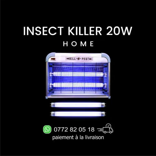 Anti Moustique-insecte-Moustiques & mouches 20W-Néon insectes-Piège à mouche-Lampe UV-الذباب-ناموس