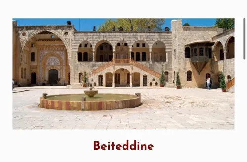 Voyage organisé Liban Beirut 